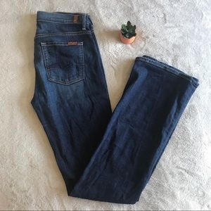 7 For All Mankind High Waisted Bootcut Size 30